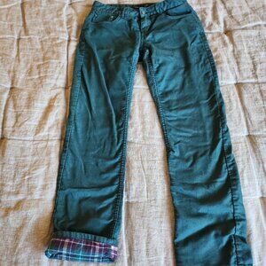 Prana Women's Boyfriend Jeans - Fleece Lined, Size 4